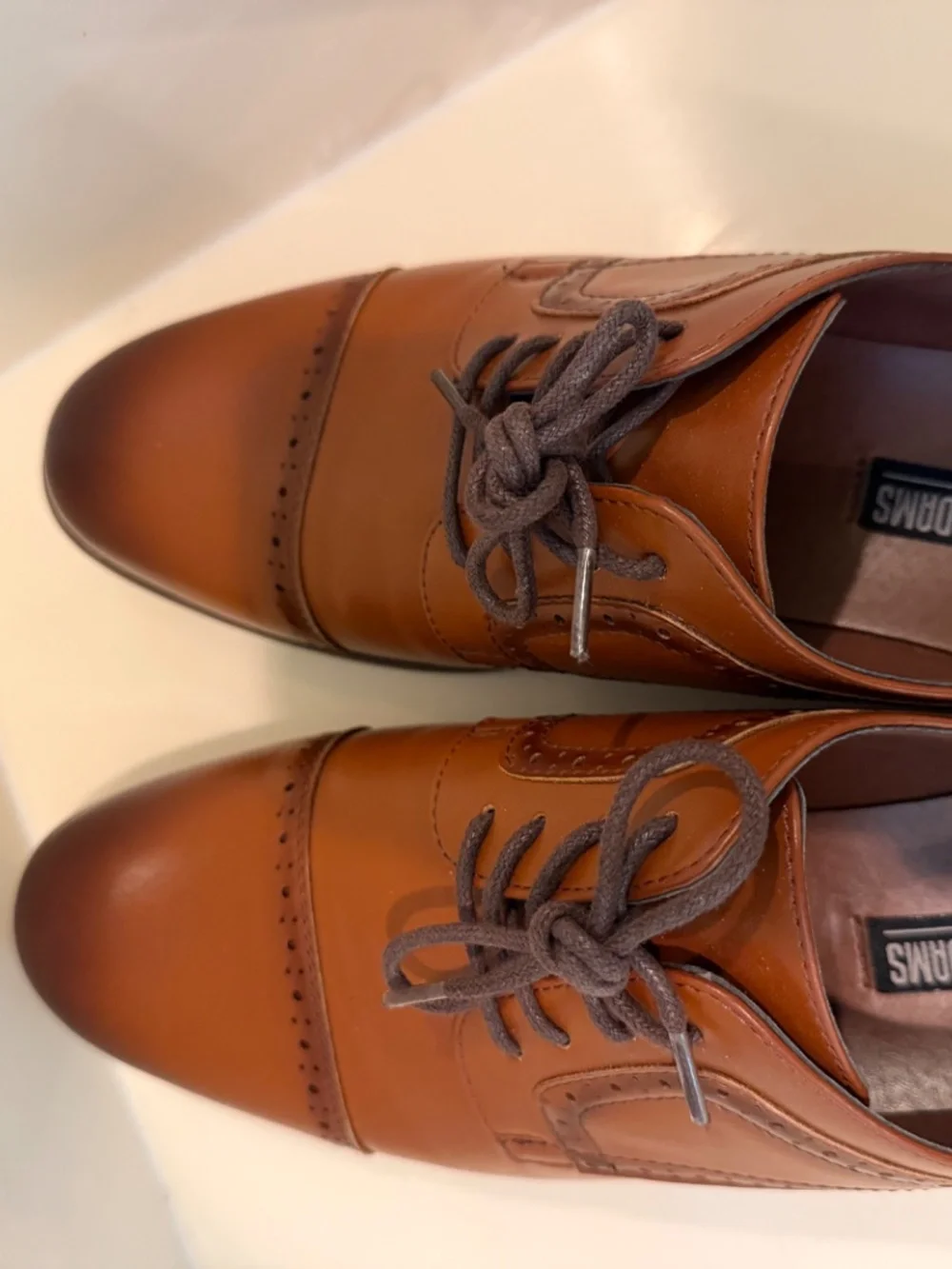 BOYS Size 6 Stacy Adam’s Dickinson Cognac Dress Shoes